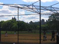 NYC baseball in Central Park